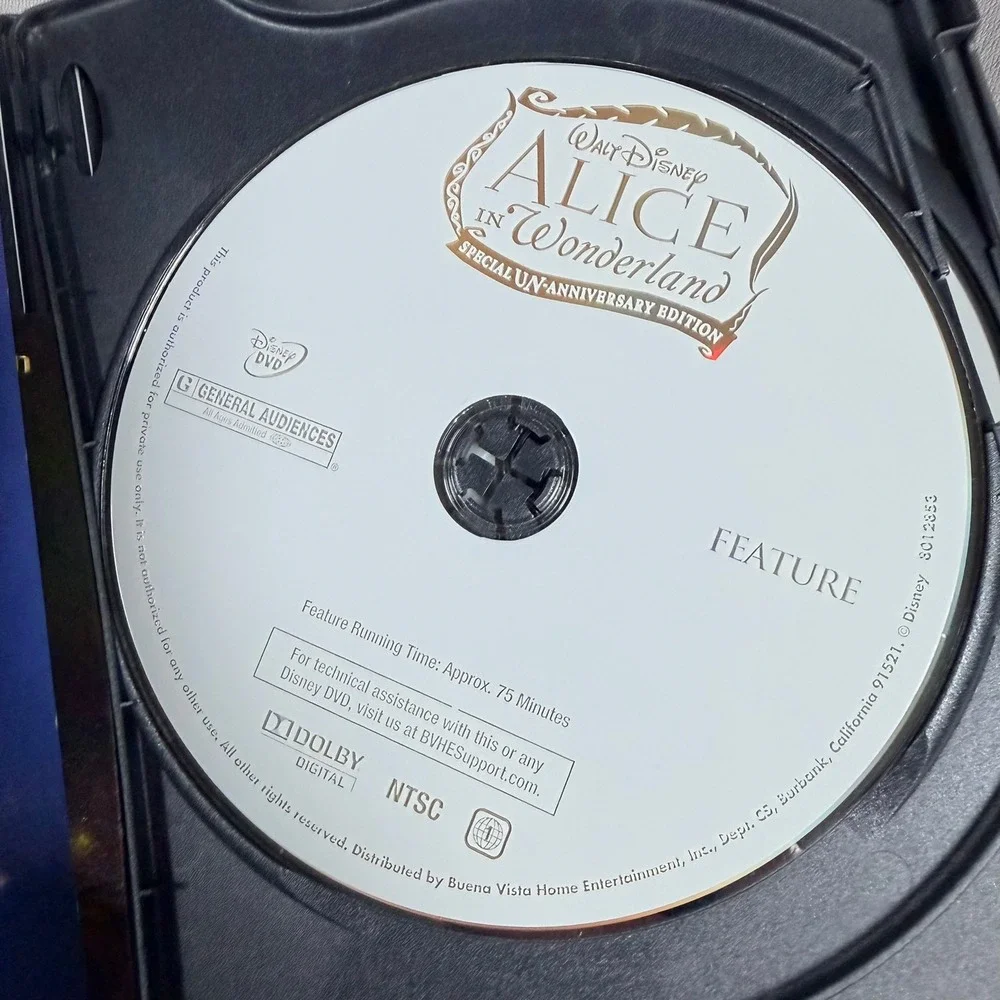 Disney DVD Lot Bambi Lady and the Tramp Alice in Wonderland Special Editions - Picture 7 of 16